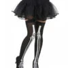 Bas Noirs Motifs Squelette Femme Halloween Pas Chers -Fête Vêtements Boutique bas noirs squelette femme halloween