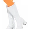 Bottes Disco Fever Stretch 70's Blanches Femme 2 Bottes Disco Fever Stretch 70's Blanches Femme -Fête Vêtements Boutique bottes disco fever stretch 70 s blanches femme deguizz