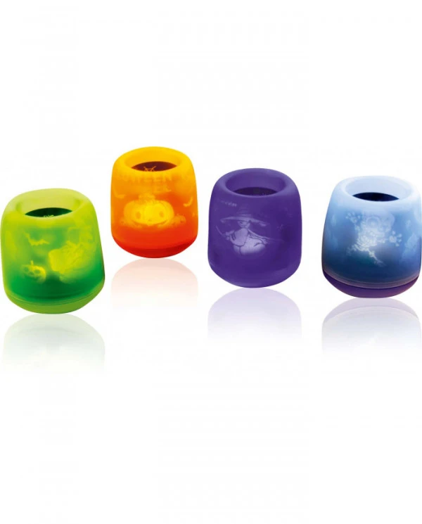 Bougie Magique Lumineuse Halloween : Décoration Halloween Deguizz 3 Bougie Magique Lumineuse Halloween : Décoration Halloween Deguizz