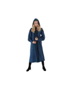 Cape Capuche Bleue Femme Halloween