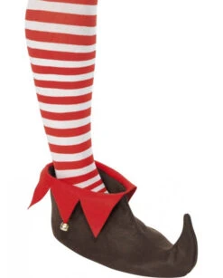 Chaussures D'elfe Avec Cloche Noel Luxe Deguizz.fr