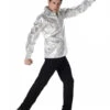 Déguisement Disco Argent Pour Homme 2 Déguisement Disco Argent Pour Homme -Fête Vêtements Boutique chemise en sequins argent pour homme