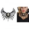 Collier Gothique Noir Halloween Femme 2 Collier Gothique Noir Halloween Femme -Fête Vêtements Boutique collier gothique noir halloween femme