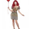 Déguisement Femme Clown Cirque Terrifiant 1 Déguisement Femme Clown Cirque Terrifiant -Fête Vêtements Boutique costume clown de cirque halloween femme