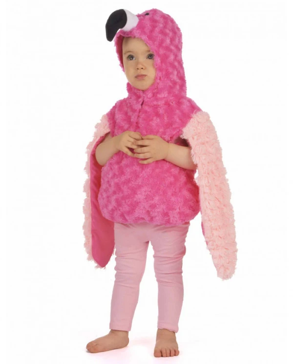 Déguisement Flamant Rose Mignon Polaire Enfant Bébé 4 Déguisement Flamant Rose Mignon Polaire Enfant Bébé – Image 2