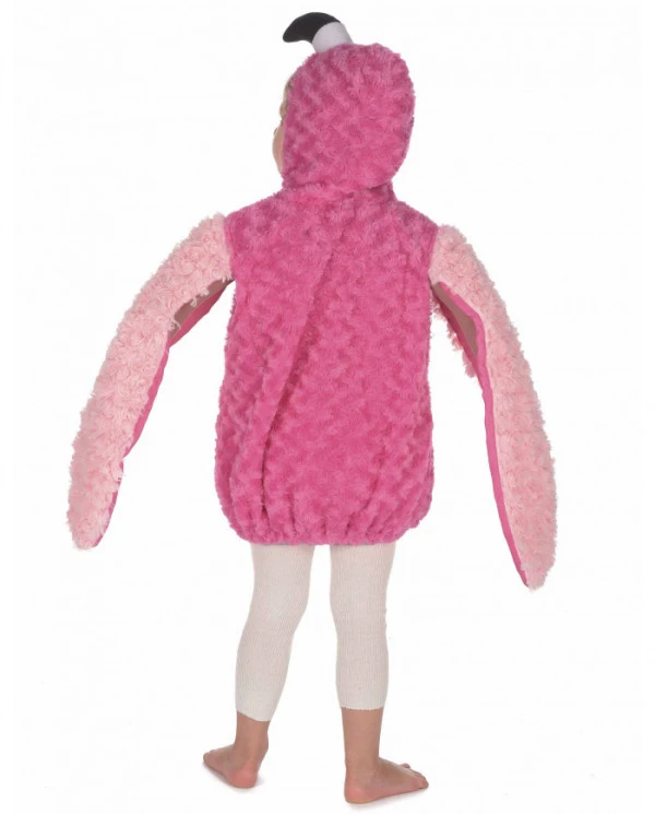 Déguisement Flamant Rose Mignon Polaire Enfant Bébé 7 Déguisement Flamant Rose Mignon Polaire Enfant Bébé – Image 5