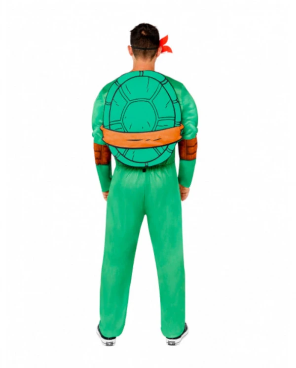 Costume Tortue Ninja Pour Homme 4 Masques Inclus, Licence Officielle 4 Costume Tortue Ninja Pour Homme 4 Masques Inclus, Licence Officielle – Image 2