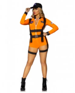 Déguisement Sexy Cosmonaute En Uniforme Femme 10 Déguisement Sexy Cosmonaute En Uniforme Femme -Fête Vêtements Boutique costume uniforme cosmonaute femme sexy 3