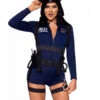 Déguisement De Policière Sexy Tenue Complète -Fête Vêtements Boutique costume uniforme policiere a menottes sexy complet