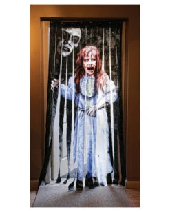 Décoration Rideau Blanc épouvante Halloween