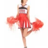 Déguisement Femme Cheerleader Pom Pom Girl 2 Déguisement Femme Cheerleader Pom Pom Girl -Fête Vêtements Boutique deguisement cheerleader femme