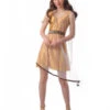 Déguisement De Déesse Antique Couleur Dorée Pour Femme -Fête Vêtements Boutique deguisement deesse antique doree femme