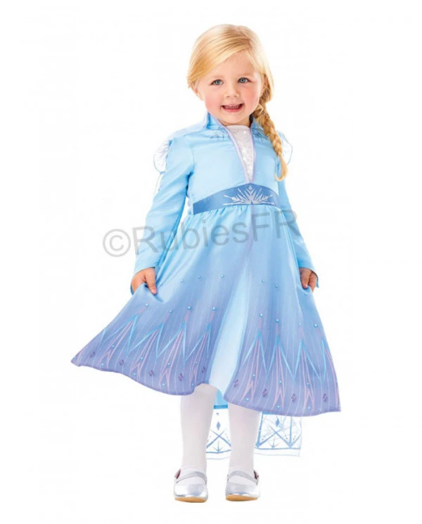 Déguisement Elsa Officiel Pour Bébé 2-3 Ans Pas Cher 4 Déguisement Elsa Officiel Pour Bébé 2-3 Ans Pas Cher – Image 2