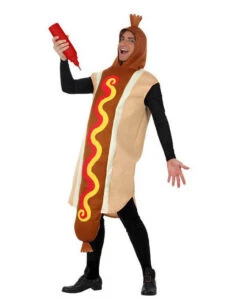 Déguisement Sandwich Saucisse Américain Pour Adulte