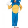 Déguisement Adulte Sonic Complet, Licence Officielle -Fête Vêtements Boutique deguisement sonic adulte officiel luxe