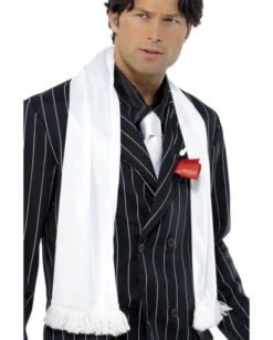 Echarpe Blanche Gangster Années 20