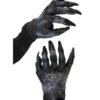 Gants Noirs De Monstre Adulte Halloween -Fête Vêtements Boutique gants noirs de monstre adulte halloween