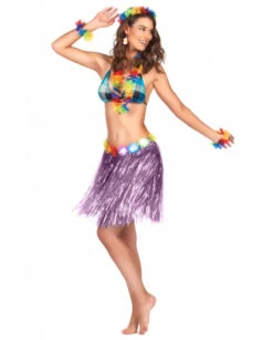 Jupe Courte Hawaïenne Couleur Au Choix