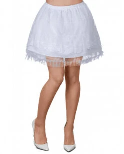 Jupon Blanc En Dentelle