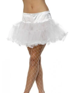 Jupon Blanc En Tulle - Accessoire Déguisement Sexy Femme