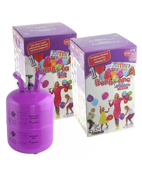 Kit Hélium Avec 30 Ballons Fournis 3 Kit Hélium Avec 30 Ballons Fournis