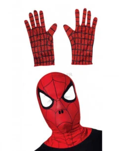 Accessoires Spider Man Cagoule Et Gants Enfant