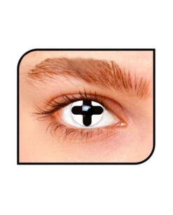 Lentilles Fantaisie Croix Noire