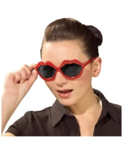 Lunettes En Forme De Bouche Rouge : Lunettes Déguisement Deguizz.com