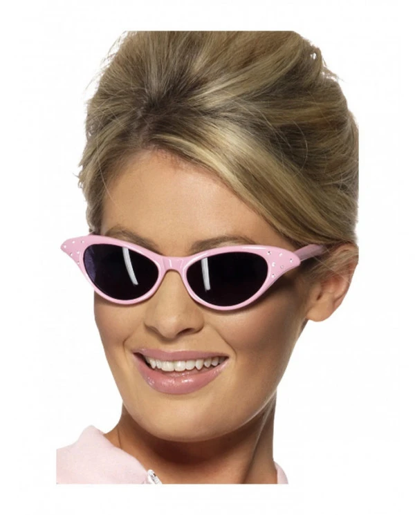 Lunettes Glamour Roses Rétro 50 Femme 3 Lunettes Glamour Roses Rétro 50 Femme