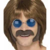 Moustache + Pattes De Gourou Hippie Pas Cher 1 Moustache + Pattes De Gourou Hippie Pas Cher -Fête Vêtements Boutique moustache pattes de gourou hippie
