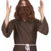 Perruque + Barbe Jesus Châtain -Fête Vêtements Boutique perruque barbe jesus