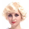 Perruque Blonde Vintage Années 40 Femme