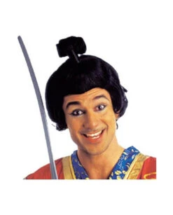 Perruque Guerrier Samourai Homme