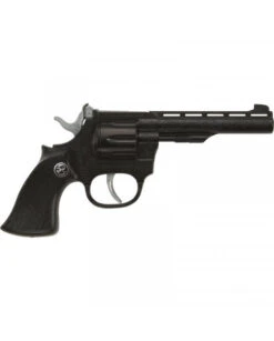 Pistolet Revolver Mustang Noir 100 Coups Western Bandit