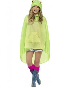 Poncho Déguisement Grenouille Verte Adulte -Fête Vêtements Boutique poncho grenouille adulte mixte 2