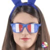 Serre Tête Lapin Tricolore équipe De France -Fête Vêtements Boutique serre tete lapin tricolore