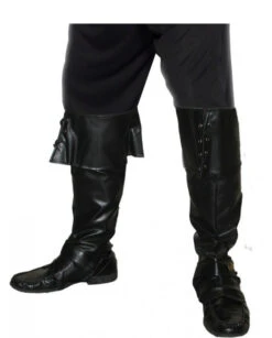 Surbottes Noires De Pirate Deluxe Adulte