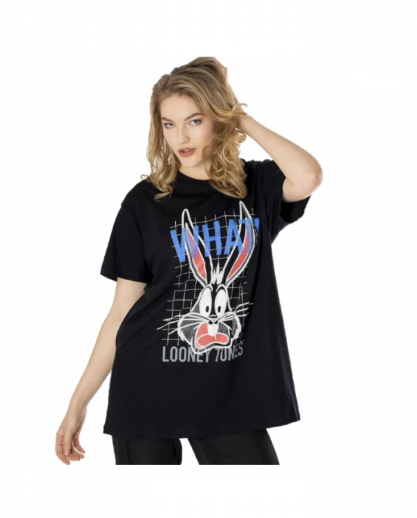 T-shirt Looney Tunes Officiel Bugs Bunny Pour Ado/adultes 3 T-shirt Looney Tunes Officiel Bugs Bunny Pour Ado/adultes