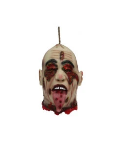Tête Humaine Arrachée Effrayante à Suspendre Halloween